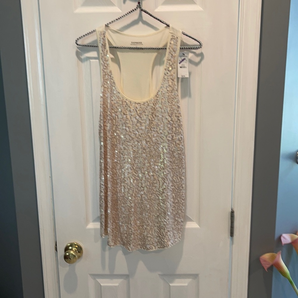 Express tank top with tags